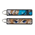 thumbnail image 1 of Llaveros bordados de pesadilla antes de Navidad para mujer, llavero de Anime, llaves de coche, joyería de moda, regalo de Halloween, 1 of 4