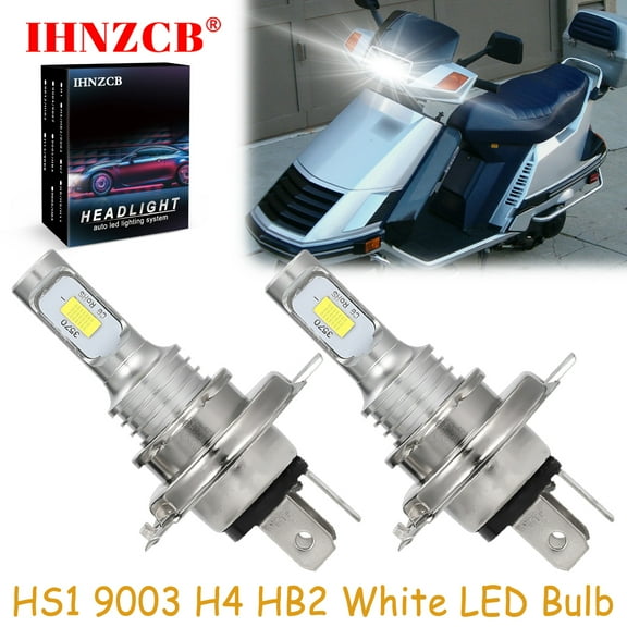 IHNZCB for Honda Elite CH80 CH125 CH150/D CH250 - 2X HS1 9003 H4 HB2 LED Headlights Bulb 50W White YTB,Motorcycle Light,Y24