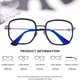 thumbnail image 3 of Gafas anti-azules personalizadas para tiro callejero de moda, hechas de PC y metal, 3 of 6