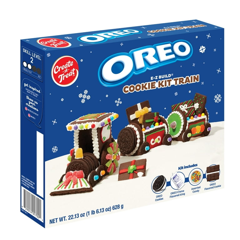 OREO E-Z Build® Cookie Train Holiday Decorating Kit, Pre-Made