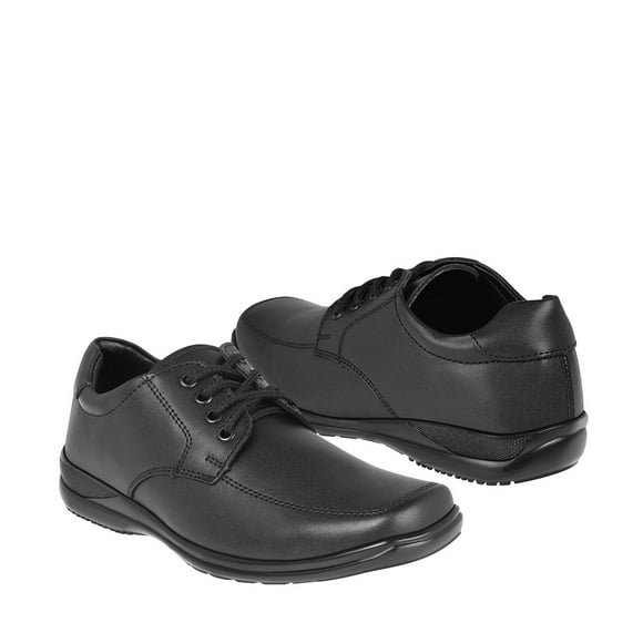 ZAPATOS ESCOLARES NIÑO STYLO 0242 SIMIPIEL NEGRO 18-21