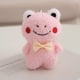 thumbnail image 3 of LLavero de juguete de peluche con dibujos animados para niños, oso lindo, conejo, pato, Rana, colgante pequeño, regalo de Navidad, llavero de adorno de bolsa de corazón para niña, 12cm, 3 of 5