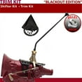 thumbnail image 1 of American Shifter  TH200 Shifter Kit Black 16 in. Trim Kit Push Button Black Boot Billet Knob for F3409, 1 of 1