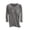 Gray, variant on Women's 3/4 Sleeve Pajama Top with Built-in Bra Casual Comfy Round Neck Sequin Loungewear Tops, Gray XXL
