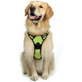 thumbnail image 1 of rabbitgoo No-Pull Pet Harness with 2 Leash Clips  Adjustable Soft Padded  Reflective No-Choke Pet Oxford Vest with Easy Control Handle for Large Dogs  Pink  L, 1 of 9