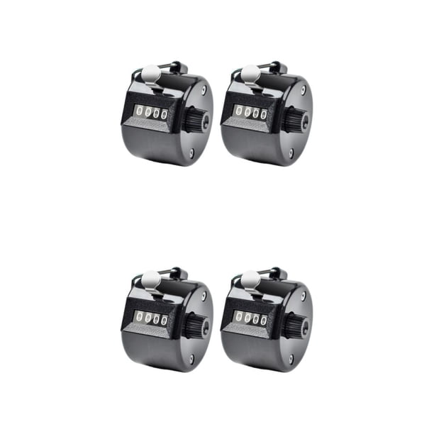 Speravity 2 pack/lote Tally con materiales manuales para un conteo claro y preciso Número de conteo Manual negro Negro 2Conjunto