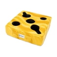 thumbnail image 2 of Cojín acogedor con portavasos, de lujo, amarillo, a prueba de derrames, 2 of 8