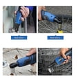 thumbnail image 2 of Mistaha 12V Cordless Electric Ratchet Wrench Kit with LED Light - High Torque Power Tool for Nuts and Bolts, Ergonomic Design, Forward/Reverse Switch, 2 Batteries & Fast Charger Included, 7 Sockets,, 2 of 5