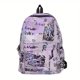 thumbnail image 1 of Trendy Graffiti Letters Laptop Backpack - The Perfect School & Travel Bag For Students!, 1 of 4