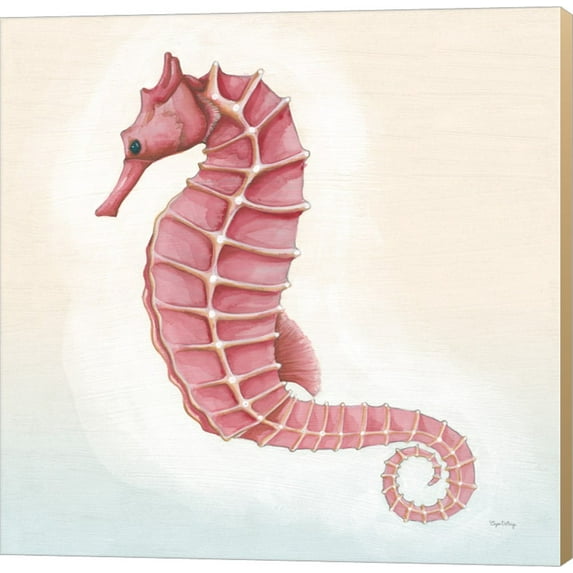Boardwalk Seahorse by Elyse DeNeige, Canvas Wall Art
