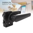 thumbnail image 4 of RV Toilet Door Latch, RV Shower Door Latch Matte Black  for RV Campers Trailer, 4 of 7