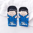 thumbnail image 3 of Calcetines de barco de dibujos animados de Snoopy, figura de anime, Charlie Brown, Lucy, Sally, lindos calcetines finos de verano para hombres y mujeres, calcetines de algodón transpirables, regalo, 3 of 5
