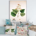 thumbnail image 2 of Designart 'Ancient London Plants XII' Farmhouse Framed Canvas Wall Art Print, 2 of 5