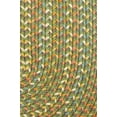 thumbnail image 2 of Traditional Green Decor Area Rug, Braided Textured Design 10' X 13' Oval - Carpet, 2 of 2
