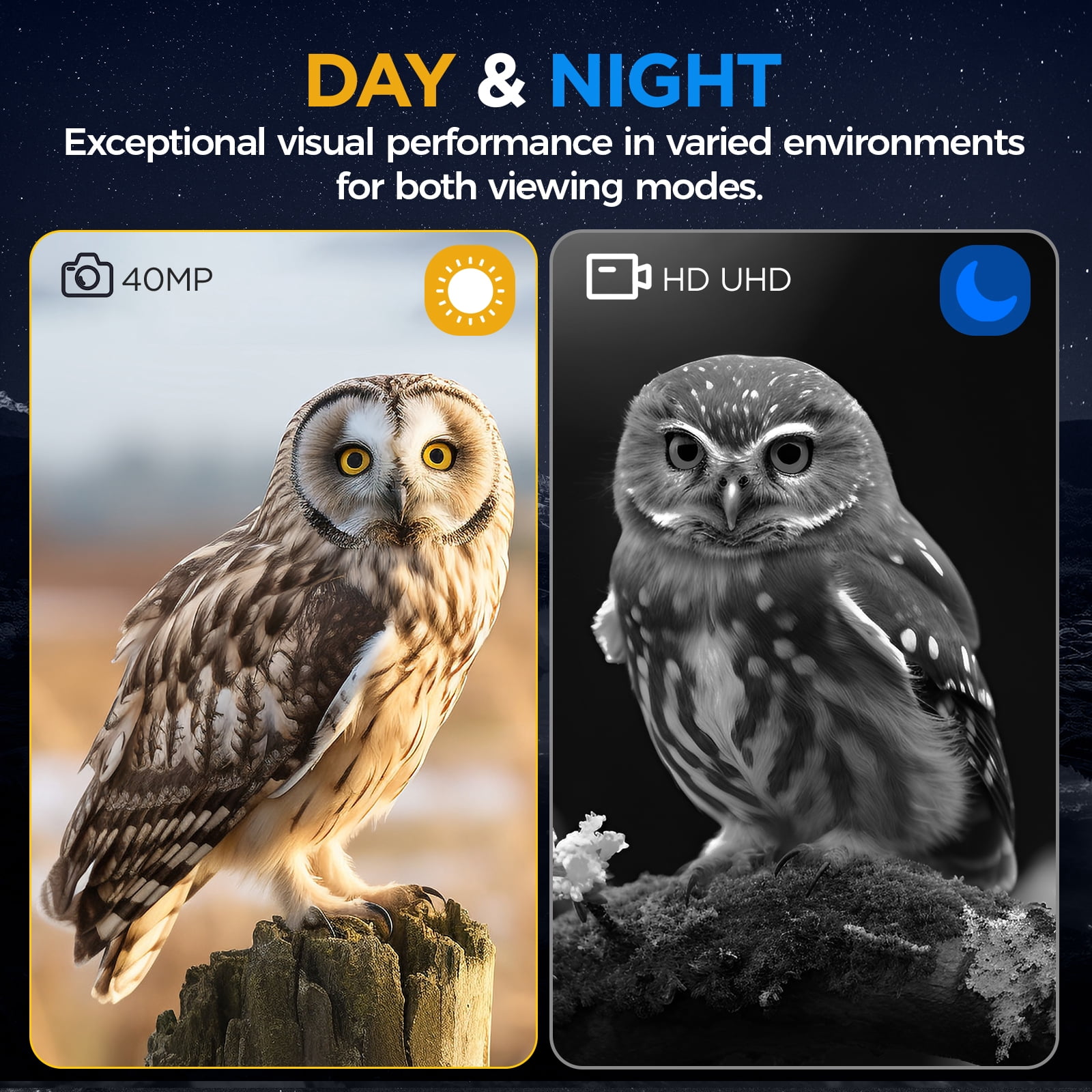 LAKWAR 8X Night Vision Binoculars for Total Darkness with 32G TF Card Infrared Digital Night Vision Binocular with Large Viewing Screen Hunting Binoculars for Day and Night