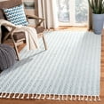 thumbnail image 2 of SAFAVIEH Natura Mesa Geometric Striped Area Rug, Blue, 3' x 5', 2 of 5