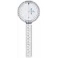 thumbnail image 3 of Transparent 8" (In) Plastic Goniometer 360 Degree Protractor Style- Range of Motion Testing- Physical & Occupational Therapy, Sports Medicine, Orthopedic, Chiropractic- ISOM Std- Durable & Lightweight, 3 of 3