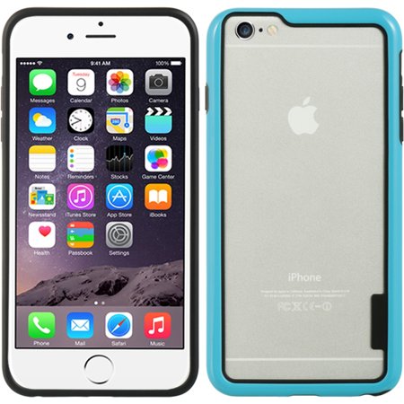 Insten Hard Dual Layer Crystal TPU Cover Case for Apple iPhone 6s Plus / 6 Plus -
