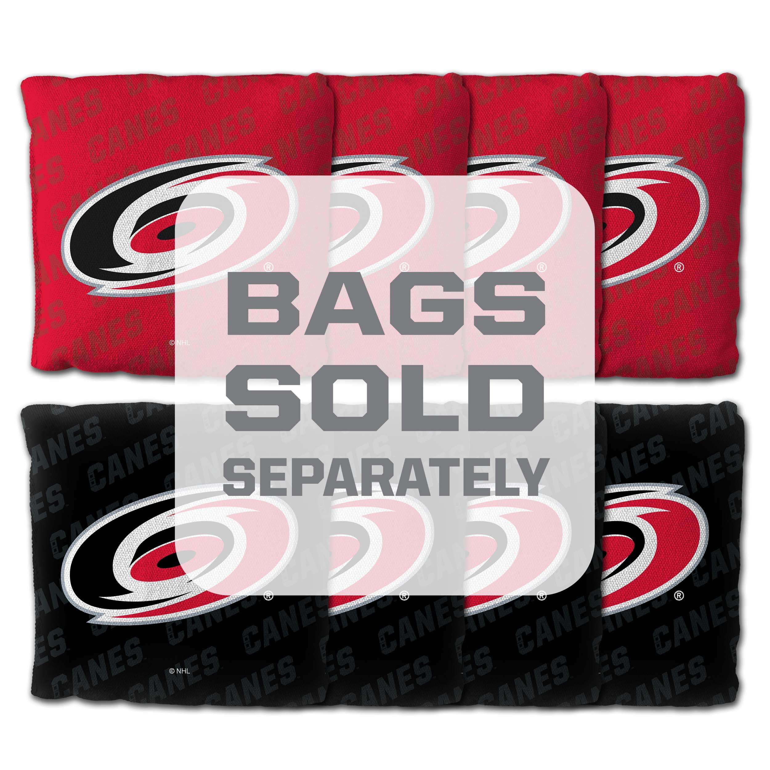 YouTheFan NHL Carolina Hurricanes 2' x 3' Cornhole Game No Bags