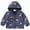 Navy, variant on zuwimk Toddler Boys Girls Lightweight Waterproof Windbreaker Jacket Kids Fall Winter Long Sleeve Coats Cute Printed Zipper Hooded Rain Jacket Outerwear(12-18 Months,Hot Pink)