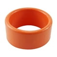 thumbnail image 1 of DYNWAVECA Fishing Rod Holder Tube Insert Protector Rubber Fit 2" Tube 50mm to 51mm, Yachts Marine Accessory, Pole Rack Insert Protector Orange, 1 of 10