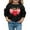 1#Black506, variant on Byoo Valentine Day Sweatshirt for Toddler Girl Valentine Day Strawberry Bow Printed Full Sleeved Pullover Top Comfortable Sweatshirt