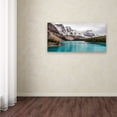 thumbnail image 2 of Trademark Fine Art 'Moraine Lake in the Clouds' Canvas Art by Pierre Leclerc, 2 of 2