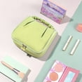 thumbnail image 6 of For Girls Elegant Candy Color Handbag Storage Cases Travel Wash Bag Makeup Bag Hanging Toiletry Bag Women Cosmetic Bag Korean Storage Bag GREY, 6 of 8