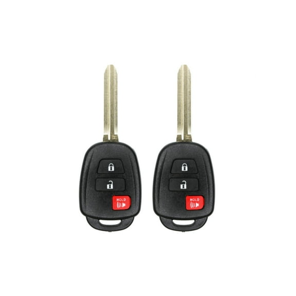 Keys4Less Replacement Keyless Remote Head Key Fob for Toyota Camry 2016 FCC HYQ12BDM Part Number 89070-42820 8907042820 Pack of 2