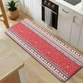 thumbnail image 5 of Red Christmas Striped Pattern Kitchen Rug Mat,Kitchen Runner Rugs Non Skid Washable,Decorative Kitchen Floor Mats for Kitchen,Sink,Laundry,17"x47.2", 5 of 7