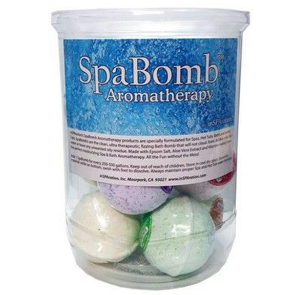 InSPAration INS904SB 5 oz Signature Spa bomb - Moments Aromatherapy - Case of 12