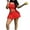 Red, variant on Women Summer 2pcs Outfits Set Tank Crop Top and Tennis Skorts Mini Pleated Ruffle Skirt Solid Color Tracksuit Activewear