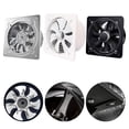 thumbnail image 3 of 8 Inch Exhaust Fan for Healthier Environments Wall or For Window Mount 80W, 3 of 4