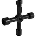 thumbnail image 5 of Sturdy And Durable Universal Cross Key, Zinc Alloy Multi-functional Opening Key for Wide Application Control Cabinets Shut-off Systems, 5 of 5