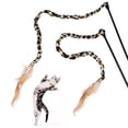 thumbnail image 1 of Juguete Interactivo Para Gatos, Juguete Interactivo Con Rayas De Leopardo, Juguete Interactivo Para Gatos, Juguetes Para Regalo De Mascotas Para Gatos, Pájaros Y Animales, 1 of 6