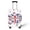 British Flag Butterfly Design, variant on HELLHERO Polyester Luggage Cover for Travel Protective Anti-stain Soft, British Flag Butterfly Design