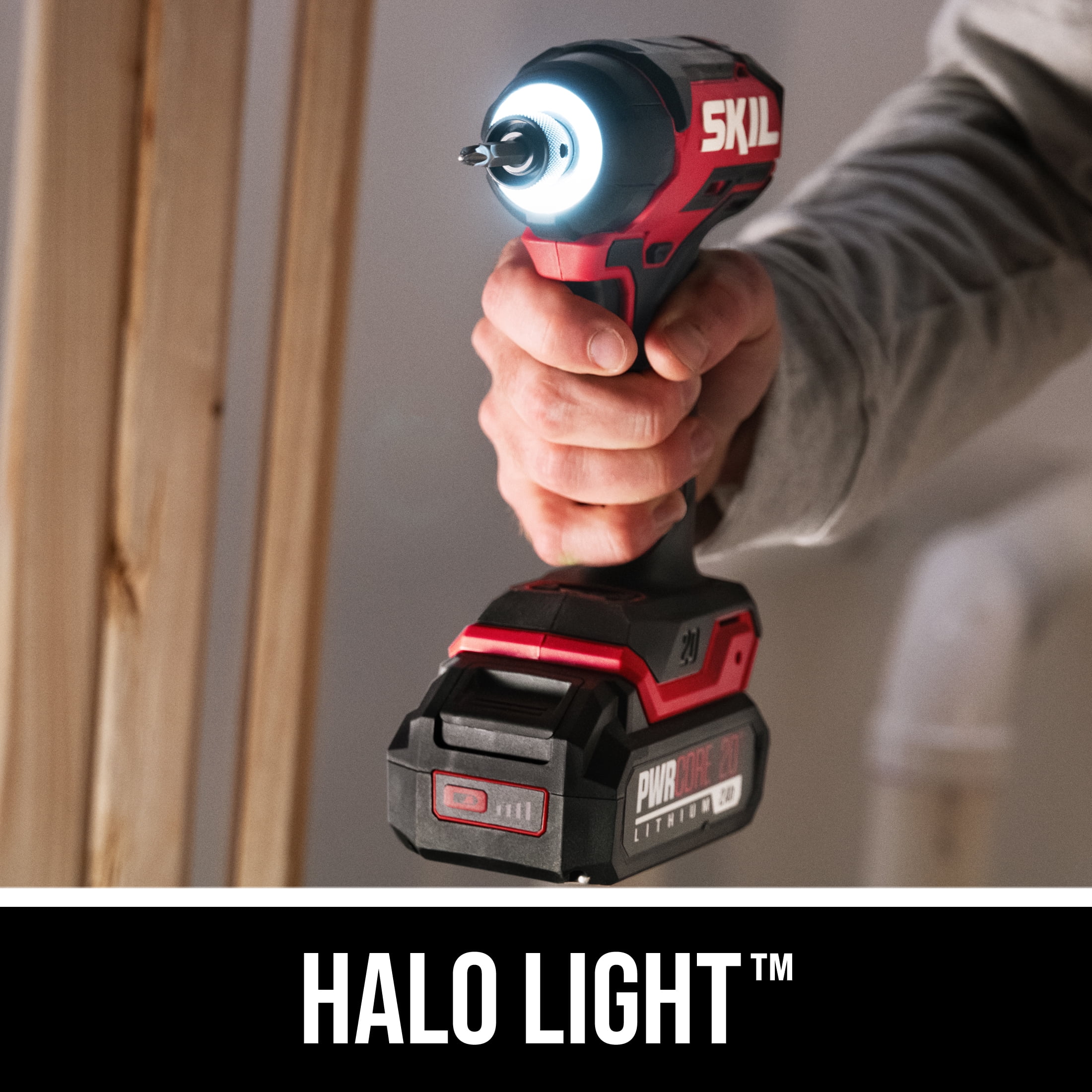 Skil ID6739B-10 20V PWRCORE 20 Brushless Compact Lithium-Ion 1/4 in. Hex Cordless Impact Driver Kit (2 Ah)