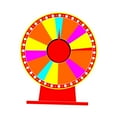 thumbnail image 2 of Tabletop Prize Turntable Fortune Wheel for Carnival Teaching Activity Props 40cm Unequal, 2 of 8
