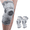 Gray, variant on 20 PC Knee Brace Bone on Bone Support,One Pair with Adjustable Non-Slip Straps (Gray,Extra Extra Extra Large)