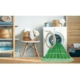 thumbnail image 2 of Ahgly Company Tapis d'Intérieur Lavables en Machine, Ronds, Transitionnels, Vert Néon, Ronds de 4', 2 of 7