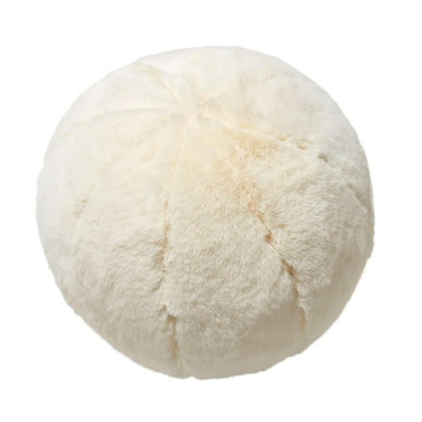 Almohadas traseras puro, almohada de bola, almohada de blanco Gloria arrojar la almohada