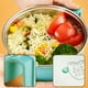 thumbnail image 5 of Juego de cuencos para fideos instantáneos, cuenco de paja biodegradable con tapa y asa, juego de utensilios portátil, cuenco para cereales, 5 of 6