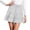 White, variant on Maoxin Women Skirt Fashion Women's Sexy Floral Print Slim Short Skirt Mini Skirt ,Light Blue,M