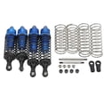 thumbnail image 3 of RC Front Rear Shock Absorbers, Front Rear Suspension Damper Adjustable Height Easy Disassembly Balanced Driving Experience  For 1/10 Off Road Vehicles Dark Blue, 3 of 8