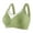 Green Bras for Women, variant on SMihono Seamless Sports Bra for Women Mesh Full Coverage Padded Lift Support Push Up Soft Smoothing Wireless Bra for Women Black 6