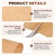 thumbnail image 3 of Uxcell 6 Pcs Hojas de Chapa de Madera Real, Tableros de Madera Laminada Cuadrados de 7.9" x 7.9" para Manualidades, Cajas de Joyas, Paneles de Puertas, Corte Láser, Pintura (Abeto), 3 of 6
