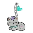 thumbnail image 1 of Llavero artesanal de gatito punk, 1 of 8