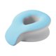 thumbnail image 5 of Almohada ergonómica para boca abajo con funda lavable, almohada de masaje SPA para viajes en avión Gris azul, 5 of 9