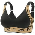 thumbnail image 2 of AnuYalue Plus Size Bra for Women Wireless No Underwire Bralette Full Coverage Brassiere Comfy Sports Bras, 2 of 3
