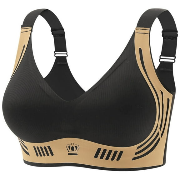 successthop Support Bras for Older Women Wireless Plus Size Everyday Wear No Underwire Strecth Lightweight Ladies Bra XL